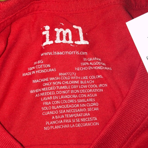 Men’s XXXL 3X Tee Shirt Santa Claus Christmas NWT - Picture 3 of 8